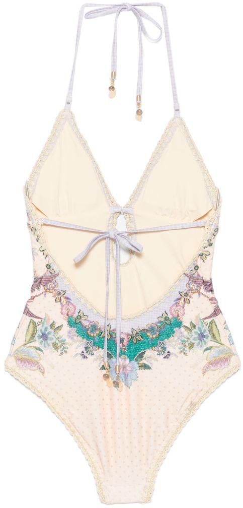 26FW 짐머만 원피스 수영복 8004WSS262CSCFL WHITE - ZIMMERMANN