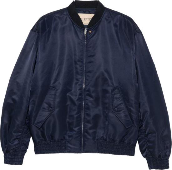 26FW 발렌티노 가라바니 봄버 자켓 VCIR45BET4ML NAVY