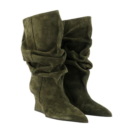 26FW 발망 부츠 HN1TA181LCTA 7FW khaki - BALMAIN