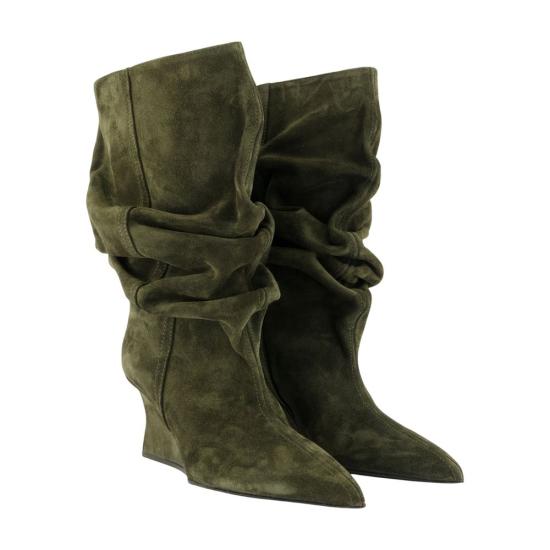 26FW 발망 부츠 HN1TA181LCTA 7FW KHAKI - BALMAIN