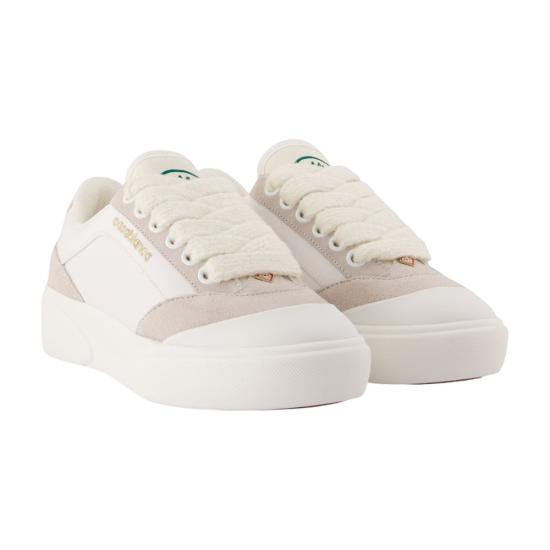 26FW 카사블랑카 스니커즈 A SNK 025 01 W WHITE - CASABLANCA