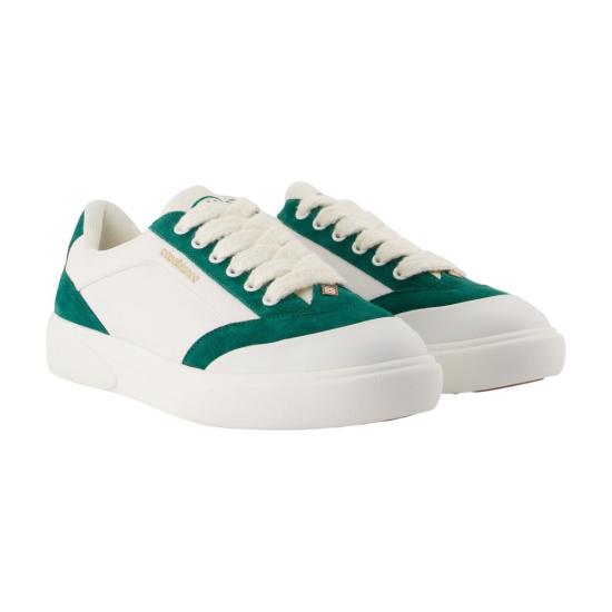 26FW 카사블랑카 스니커즈 A SNK 025 02 M GREEN - CASABLANCA