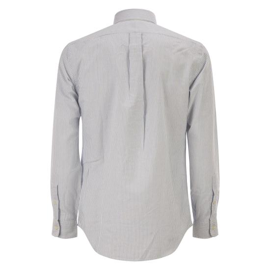 26FW 폴로 랄프로렌 컬러 포니 자수 커스텀 핏 버튼 다운 셔츠 710792041 LIGHT BLUE - POLO RALPH LAUREN