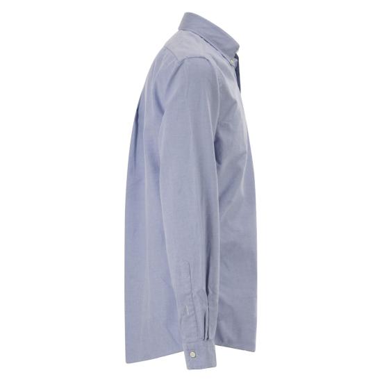 26FW 폴로 랄프로렌 컬러 포니 자수 커스텀 핏 버튼 다운 셔츠 710792041 LIGHT BLUE - POLO RALPH LAUREN