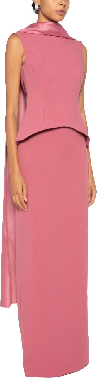 26FW 솔러스런던 롱 원피스 OS48040DARKROSE PINK - SOLACE LONDON
