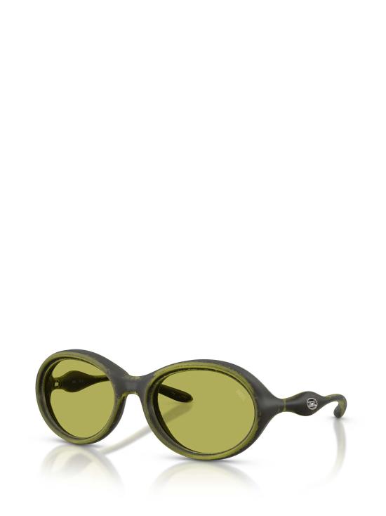 26FW 디젤 선글라스 DL3009U 511 2 RUSTY GREEN BLACK - DIESEL