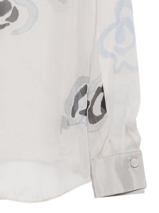 26SS 엠포리오 아르마니 블라우스 EW004475TE20220P8012 WHITE - EMPORIO ARMANI