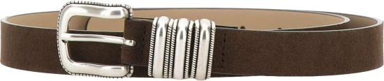 26FW 지아니 끼아리니 레귤러 벨트 CNK00974CMESPRESSO BROWN