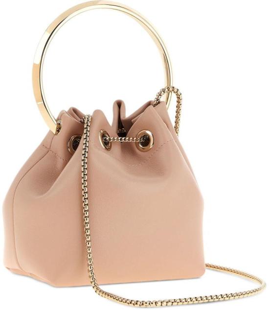 26FW 지미추 토트백 BONBONDTOMACARONLIGHTGOLD PINK - JIMMY CHOO
