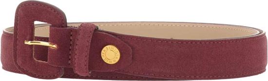 26FW 지아니 끼아리니 레귤러 벨트 CNK00973CMANTIQUERUBY MAROON