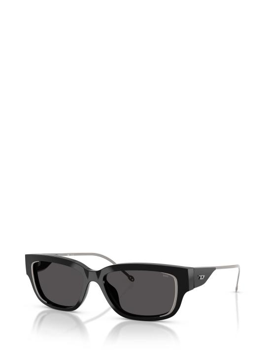 26FW 디젤 선글라스 DL2002MU 701 87 SHINY BLACK - DIESEL