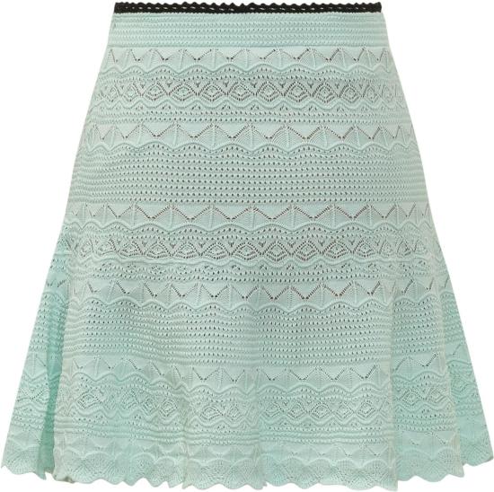 26FW 셀프 포트레이트 숏 스커트 PF26072SKGGREEN LIME - SELF PORTRAIT