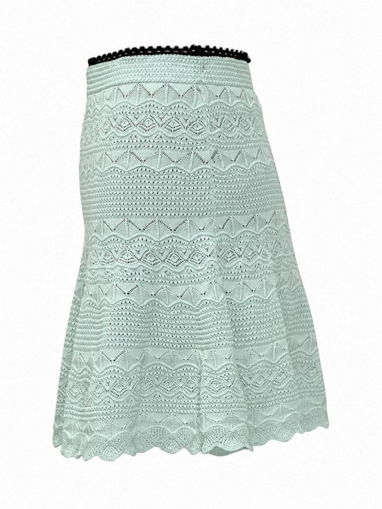 26FW 셀프 포트레이트 숏 스커트 PF26072SKGGREEN LIME - SELF PORTRAIT