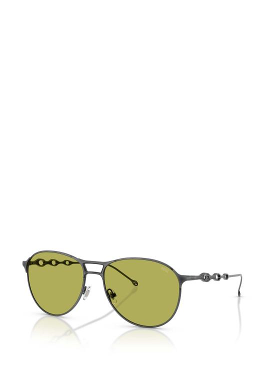 26FW 디젤 선글라스 DL1009 1027 2 BRUSHED GREY BLUE MATTE - DIESEL