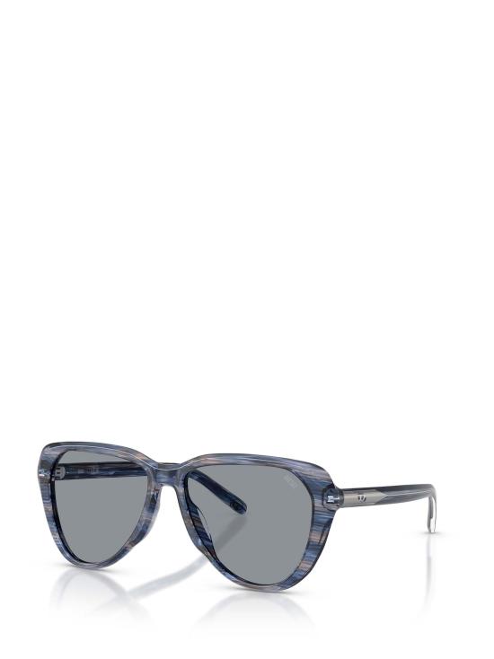 26FW 디젤 선글라스 DL2011U 2037 1 STRIATED BLUE - DIESEL