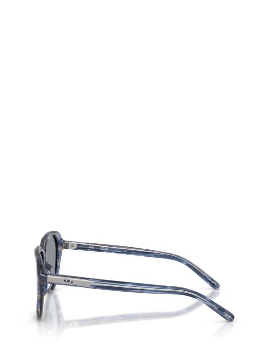 26FW 디젤 선글라스 DL2011U 2037 1 STRIATED BLUE - DIESEL