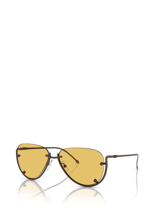 26FW 디젤 선글라스 DL1003 105 85 SHINY ANTIQUE COPPER - DIESEL