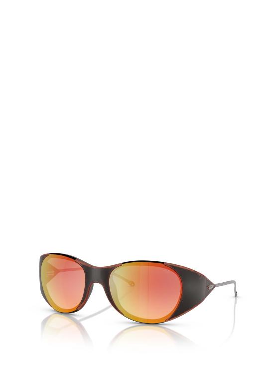 26FW 디젤 선글라스 DL3003 508 B6 RUSTY ORANGE BLACK - DIESEL