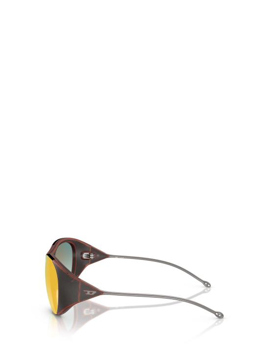 26FW 디젤 선글라스 DL3003 508 B6 RUSTY ORANGE BLACK - DIESEL