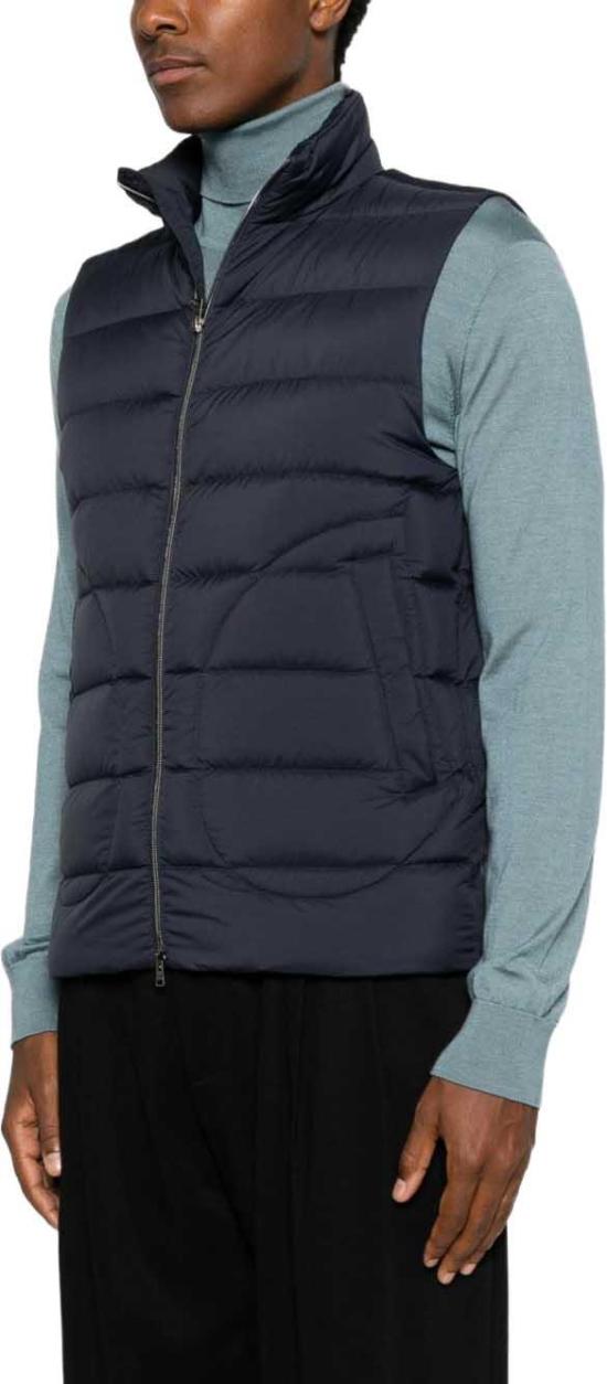 26FW 에르노 패딩 조끼 PI0018ULE12456Z9202 NAVY - HERNO