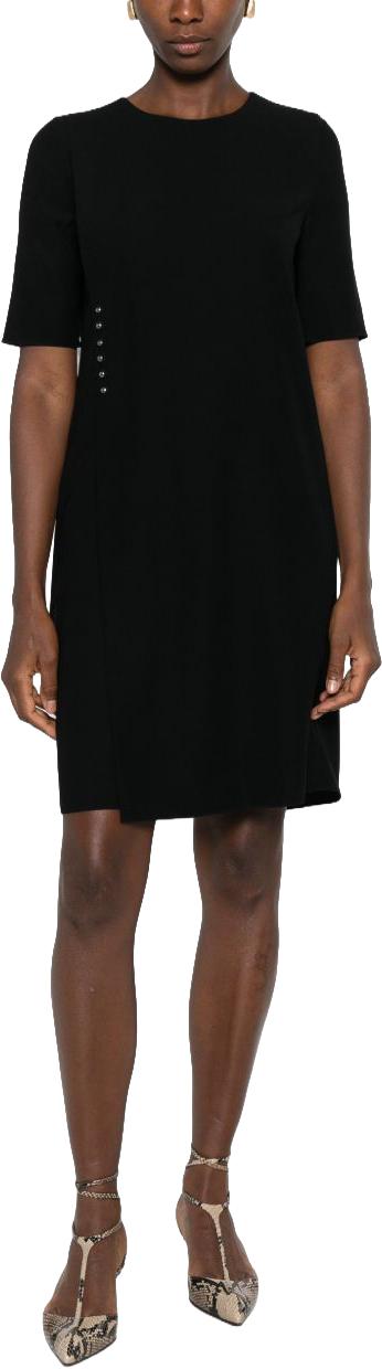 26FW 엠포리오 아르마니 숏 원피스 EW003208AF10206UC001 BLACK - EMPORIO ARMANI