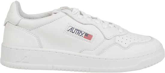 26FW 오트리 메달리스트 로우 스니커즈 AULMSG10 WHITE