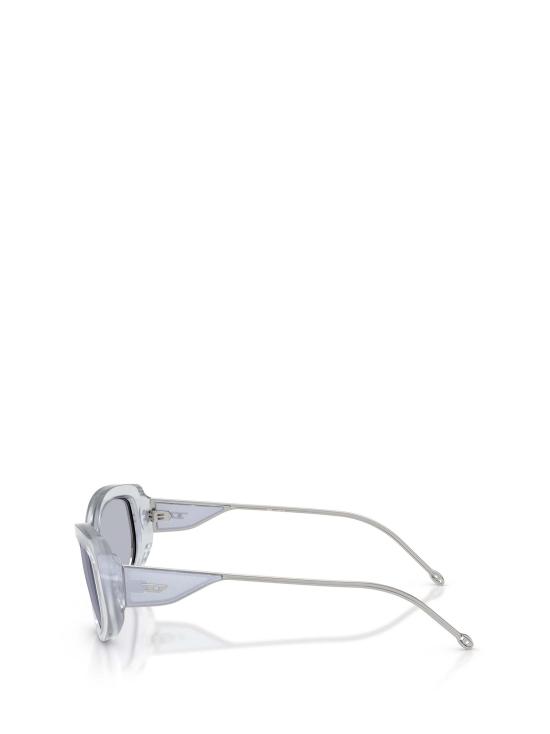 26FW 디젤 선글라스 DL2001MU 722 1 SHINY TRANSPARENT IRIDESCENT - DIESEL