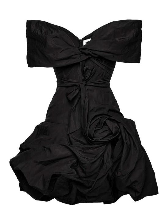 26SS 마그다뷰트림 미디 스커트 219526 Black