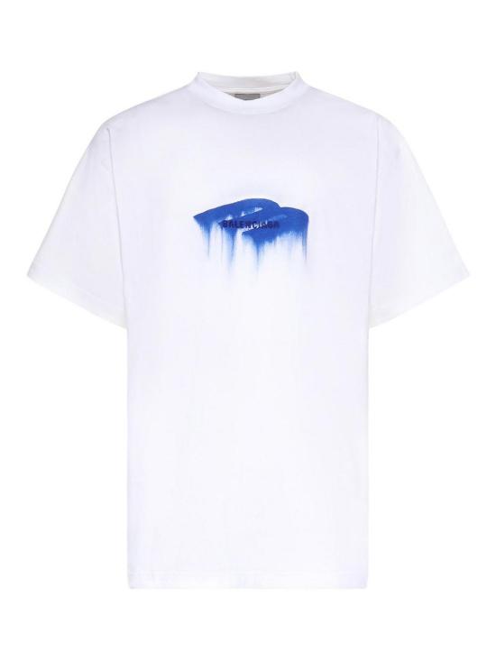 26SS 발렌시아가 반팔 티셔츠 850345TUVJ89000 White