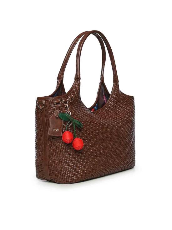 26SS 브이73 숄더백 73BS9O601ZELDAMORO Dark Brown - V73