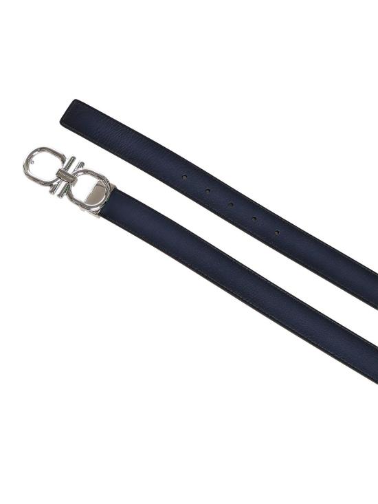 26SS 살바토레 페라가모 벨트 670642790942001 Dark Blue - SALVATORE FERRAGAMO