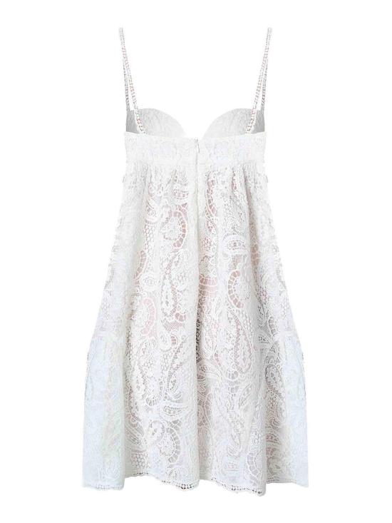 26SS 더 아키비아 미디 스커트 ABITOCORE White - THE ARCHIVIA