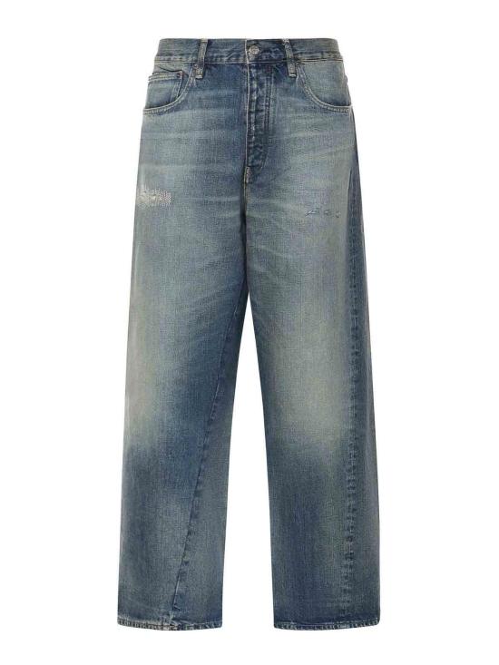26SS 선플라워 스트레이트 팬츠 51581752 Blue