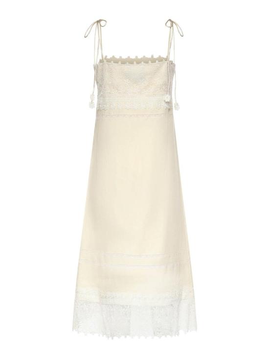 26SS 발렌티노 가라바니 미디 스커트 8B3VAJM59M4A03 White - VALENTINO GARAVANI