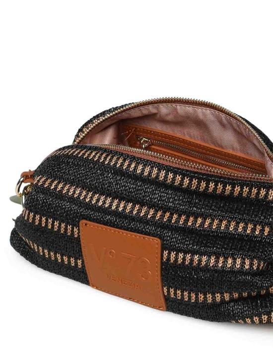 26SS 브이73 숄더백 73BS9M803CASSIENEROCUOIO Black - V73