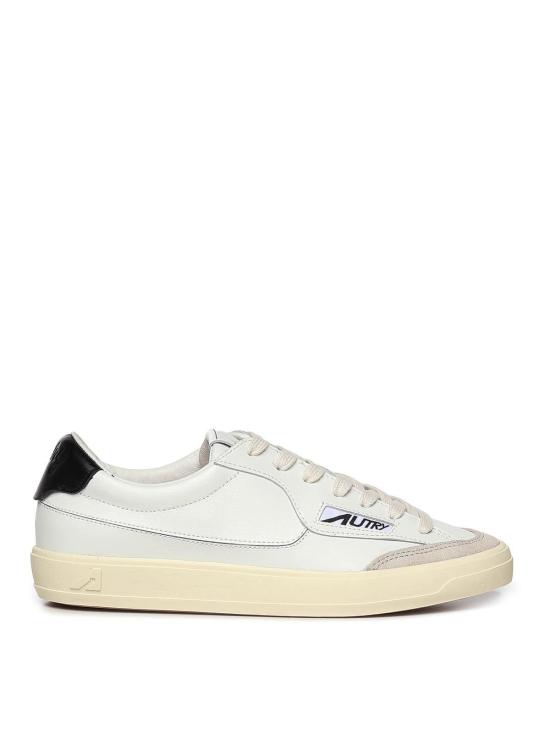 26FW 오트리 WINDSCAPE 로우 스니커즈 캔버스 SCLMUK02 White
