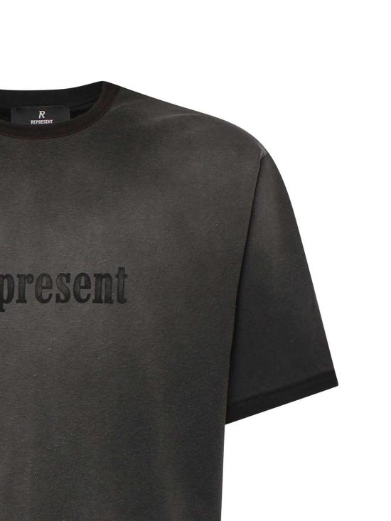 26SS 리프레젠트 반팔 티셔츠 MLM10072104 BLACK - REPRESENT