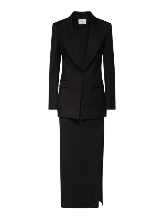  더 아키비아 수트 세트 TAILLEURLORABLACK Black