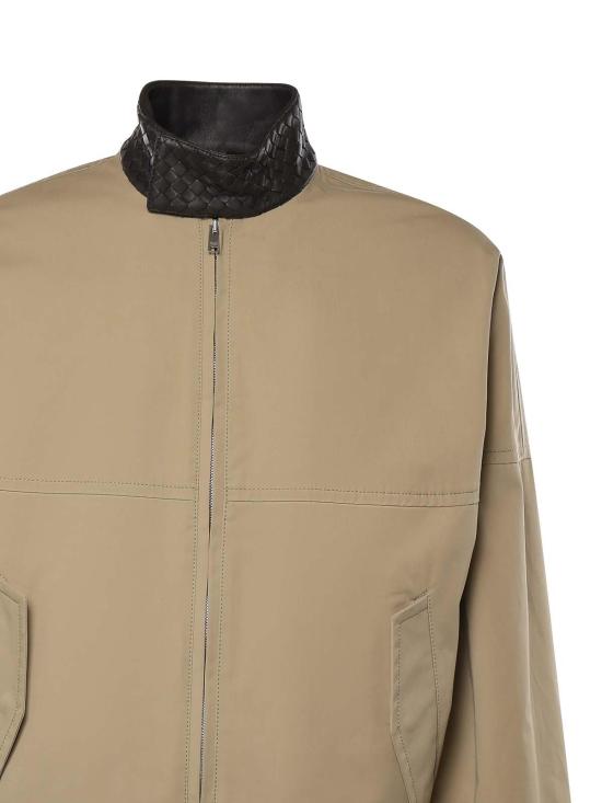26SS 보테가베네타 컴팩트 코튼 자켓 852530V6KO02549 Beige - BOTTEGA VENETA