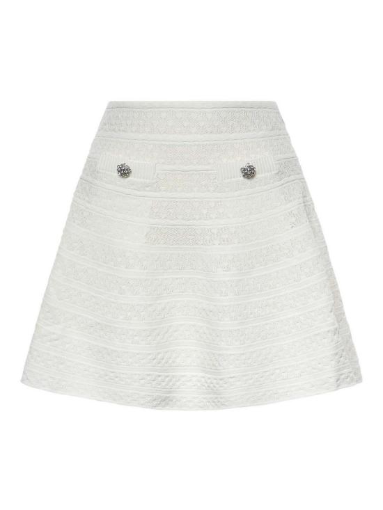 26SS 셀프 포트레이트 숏 원피스 SS26063SKW White