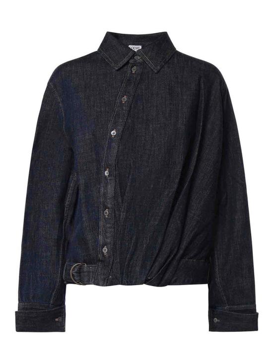 26SS 로에베 데님 셔츠 S359Y1DX195380 Medium Wash
