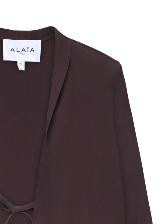  알라이아 자켓 AA9V1285W144C413 White - ALAIA