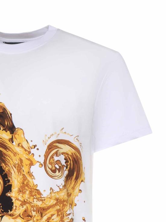 26SS 베르사체 반팔 티셔츠 80GAH6SBJS541GL2 Black - VERSACE