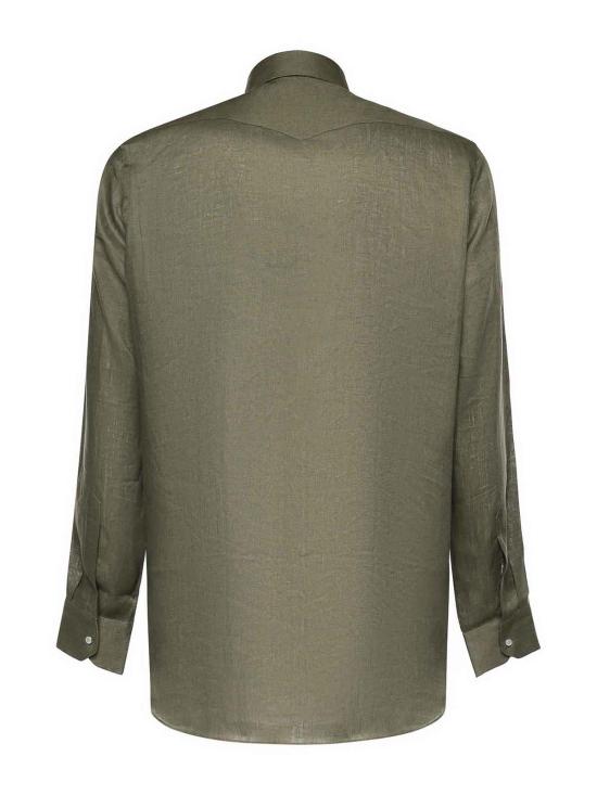 26SS 사르토리오 셔츠 SCC0001SH46420900B Green - SARTORIO