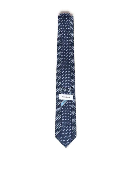 26SS 살바토레 페라가모 넥타이 351311788885002 Blue - SALVATORE FERRAGAMO