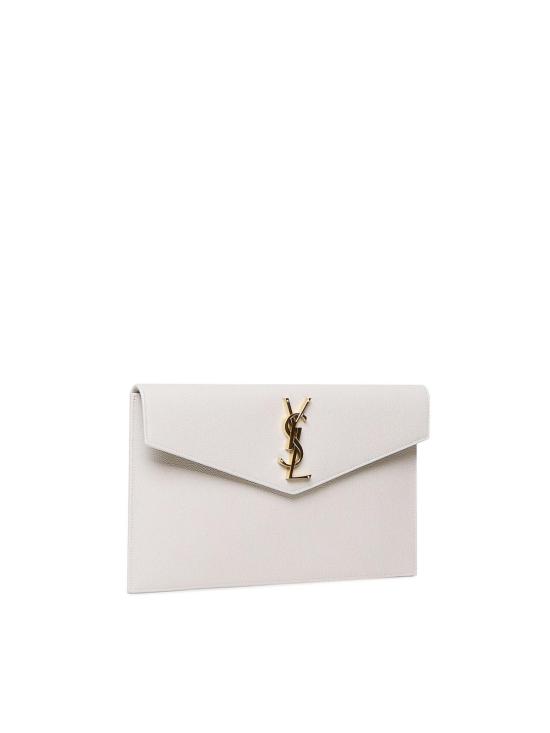 26SS 생로랑 업타운 파우치 클러치백 5657391GF0J9207 Cream - SAINT LAURENT