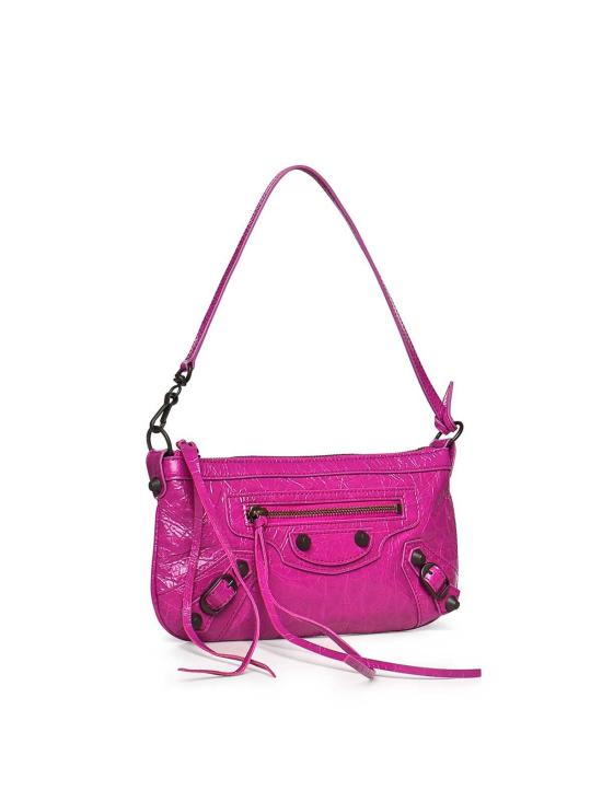 26SS 발렌시아가 르 시티 파우치 온 스트랩 8639602ABEK5331 Fuchsia - BALENCIAGA