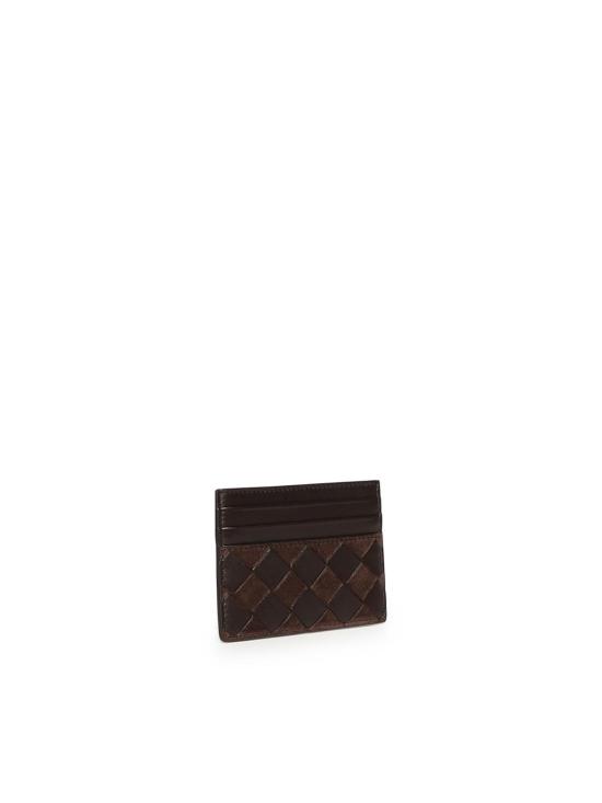 26SS 보테가베네타 인트레치아토 크레딧 카드 케이스 796324V5XX12132 Brown - BOTTEGA VENETA