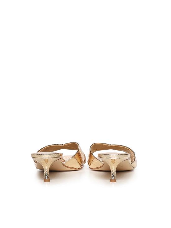 26SS 마이클 코어스 뮬/슬리퍼 40S6CSMS1M740 Metallic - MICHAEL KORS