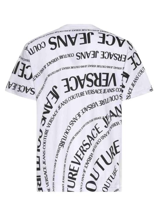 26SS 베르사체 반팔 티셔츠 80GAH6R1JS555L02 White - VERSACE
